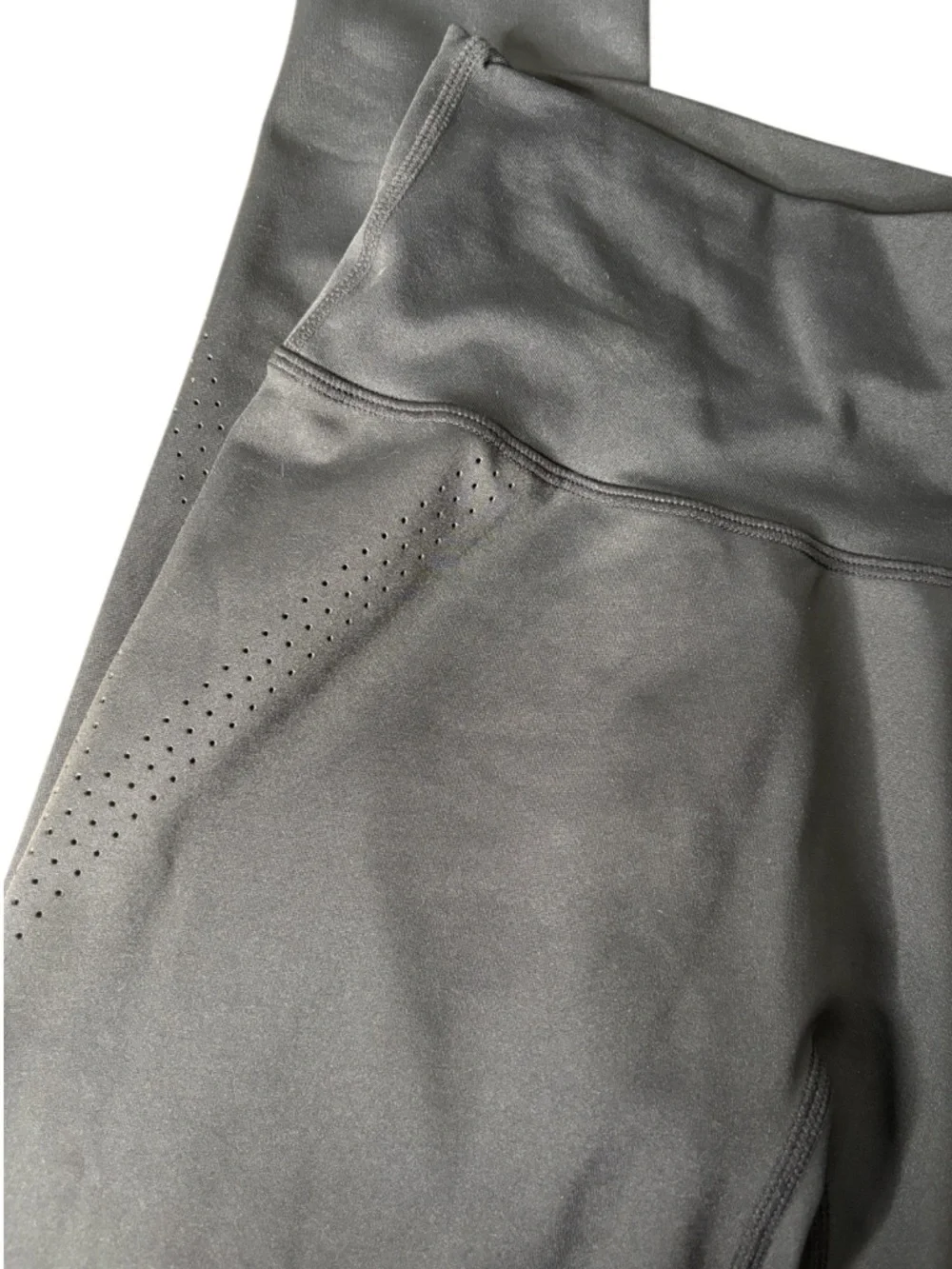 BuffBunny Collection Leggings | Black High Rise Seamless | Perforated Detail | S